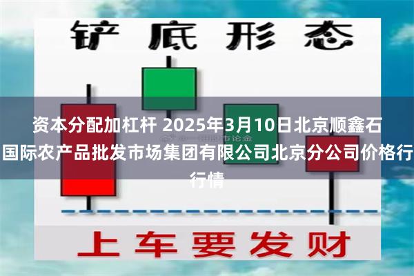 资本分配加杠杆 2025年3月10日北京顺鑫石门国际农产品批发市场集团有限公司北京分公司价格行情